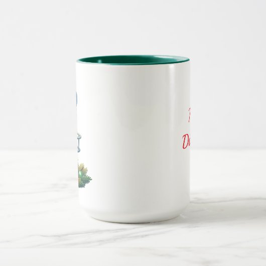 Disc Golf thema Kerstmis Mok (Midden)