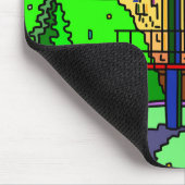 Disc Golf thema verjaardag Muismat (Hoek)