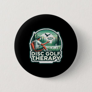 Disc Golf Therapie - Ontspan En Speel Ronde Button 5,7 Cm