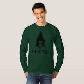 Disc Golf Treejection T-shirt (Voorkant volledig)