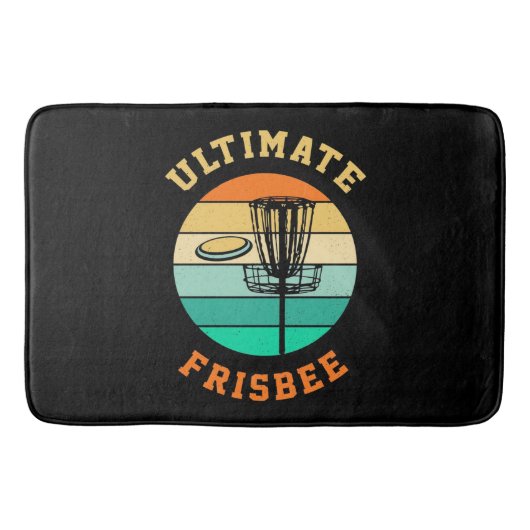 Disc Golf Ultimate Frisbee Badmat (Voorkant)
