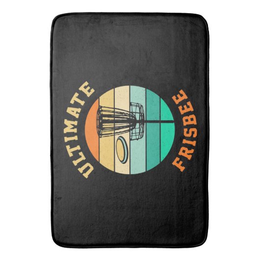 Disc Golf Ultimate Frisbee Badmat (Voorkant Verticaal)