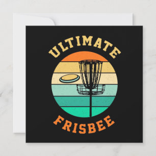 Disc Golf Ultimate Frisbee Feestdagenkaart
