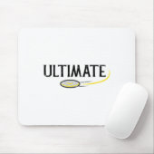 Disc Golf Ultimate Frisbee Frolf Sport Player Mann Muismat (Met muis)
