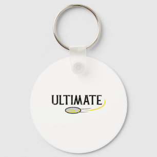 Disc Golf Ultimate Frisbee Frolf Sport Player Mann Sleutelhanger