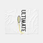 Disc Golf Ultimate Frisbee Frolf Sport Speler Mann Fleece Deken (Voorkant (Horizontaal))