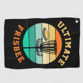 Disc Golf Ultimate Frisbee Golfhanddoek (Horizontaal)