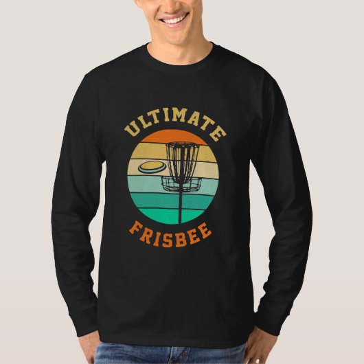 Disc Golf Ultimate Frisbee T-shirt (Voorkant)