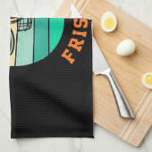 Disc Golf Ultimate Frisbee Theedoek (Quarter Fold)