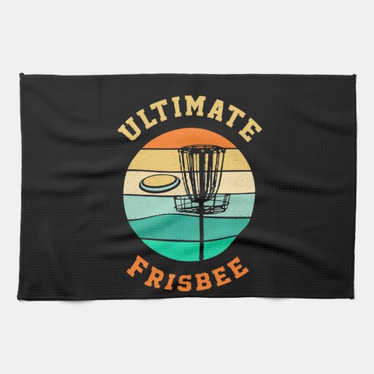 Disc Golf Ultimate Frisbee Theedoek (Horizontaal)
