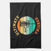 Disc Golf Ultimate Frisbee Theedoek (Verticaal)