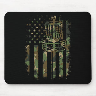 Disc Golf US Vlag Vlag Disc Basket US Vlag Disc Go Muismat