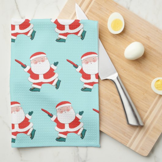 Disc Golf Vakantie Decor Theedoek (Quarter Fold)