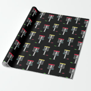 Disc Golf Verjaardag Cadeaupapier