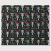 Disc Golf Verjaardag inpakpapier (Vlak)