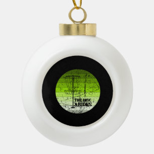 Disc Golf Vintage Keramische Bal Ornament