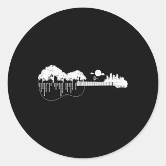 Disc Golf Vliegende Disc Golf Gitaar Ronde Sticker