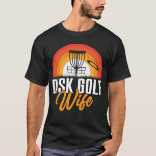 Disc Golf Vrouw Golfen Speler Golfer Sports Graph T-shirt