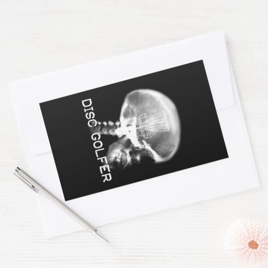 Disc Golf X ray sticker (Envelop)