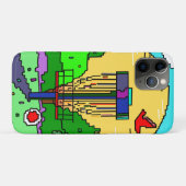 Disc Golfbaan Zomer Zonneschijn Case-Mate iPhone Case (Achterkant (horizontaal))