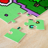 Disc Golfbaan Zomer Zonneschijn Legpuzzel (Zijkant)