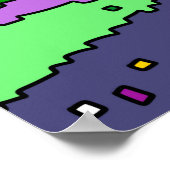 Disc Golfbaan Zomer Zonneschijn Poster (Hoek)