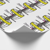 Disc-golfcadeaupapier voor het verpakken van schij cadeaupapier (Hoek)