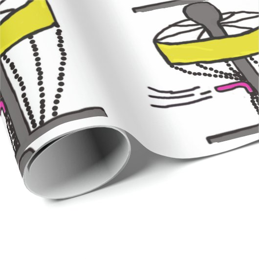 Disc-golfcadeaupapier voor het verpakken van schij cadeaupapier (Rol Hoek)