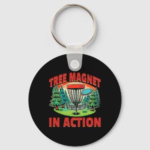 Disc Golfer Disc Golf Boom Magnet In Actie  Sleutelhanger