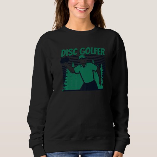 Disc Golfer Frisbee Buddy Speler Pro Professionele Trui (Voorkant)