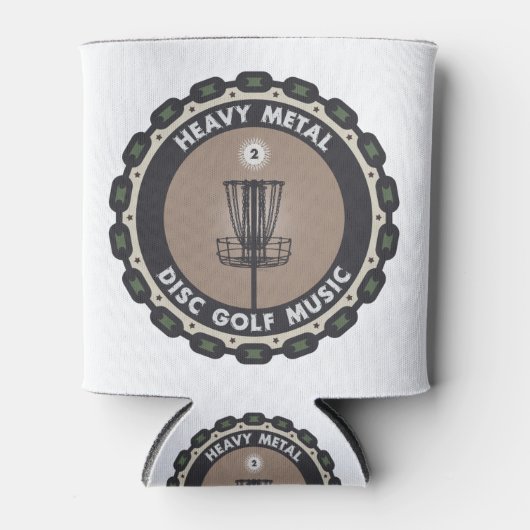 Disc golfkettingen blikjeskoeler (Voorkant)