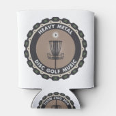 Disc golfkettingen blikjeskoeler (Achterkant)