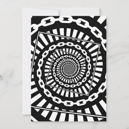 Disc golfkettingen feestdagenkaart (Voorkant)