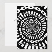 Disc golfkettingen feestdagenkaart (Voorkant / Achterkant)