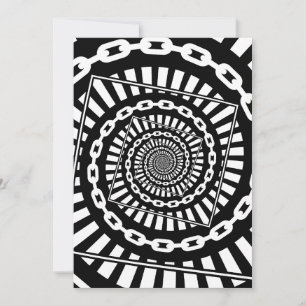 Disc golfkettingen feestdagenkaart