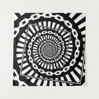 Disc golfkettingen wandkleed