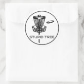 Disc golfmand en disc Stickers (Tas)