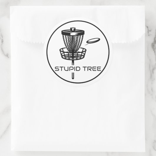 Disc golfmand en disc Stickers (Tas)