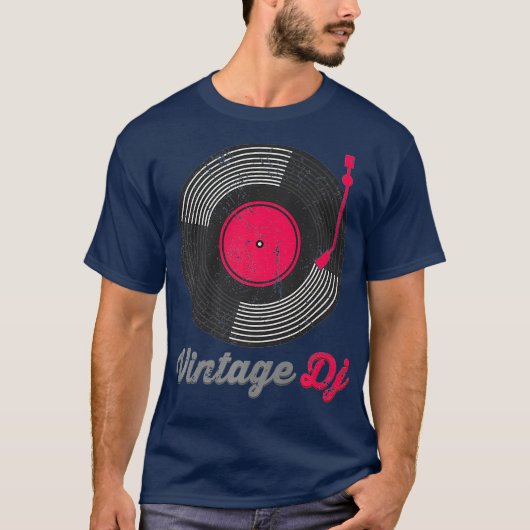 Disc Jockey - DJ - Vinyl Record - Party T-shirt (Voorkant)