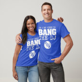 Disc Jockey Vrouw Vriendin Grappig T-shirt (Unisex)