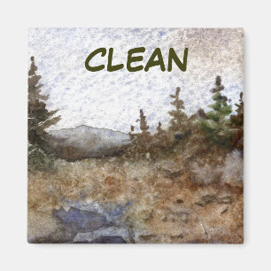 Disc Washer Status Magnet