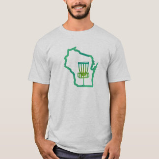 Disc Wisconsin - Frisbee Disk Golf t shirt