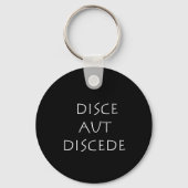 Disce aut discede sleutelhanger (Voorkant)