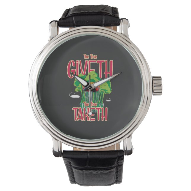 Discgolf - Boom Geeft Boom Neemt Horloge (Voorkant)