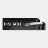 Discgolf bumpersticker (Voorkant)