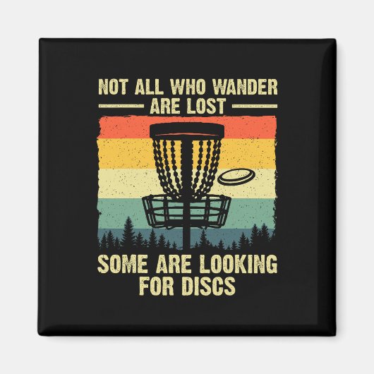 Discgolf Cadeau Discgolfer Spullen En Accessoires  Magneet (Voorkant)