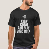 Discgolf Discgolfer Discgolf-speler T-shirt (Voorkant)