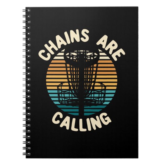 Discgolf Discgolfmand Notitieboek (Voorkant)