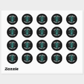 Discgolf Everyday Sket Frisbee Ronde Sticker (Vel)