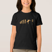 Discgolf Evolutie Tri-Blend Shirt (Voorkant)
